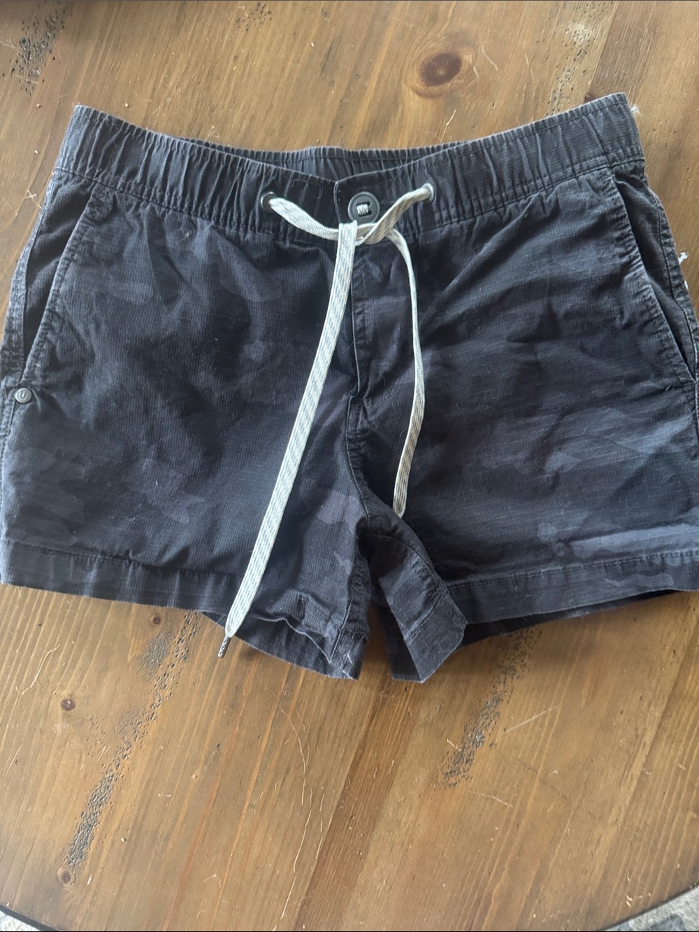 Vuori Black Women's Athletic Drawstring Shorts